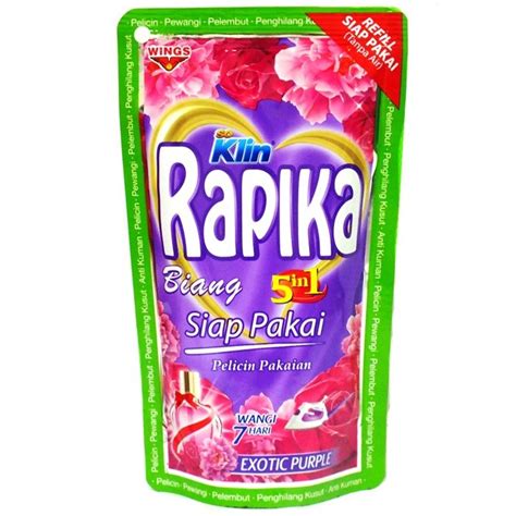 Jual RAPIKA BIANG 250ml REFILL POUCH GOLD COOL BLUE EXOTIC PURPLE BIRU