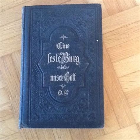 Altes Gesangbuch Eine Feste Burg Ist Unser Gott EBay