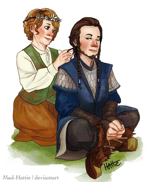 Of Hobbits And Hair Braiding By Mad Hattie On Deviantart