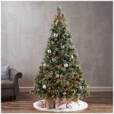 Best Buy Noble House Cashmere Pine Pre Lit Artificial Christmas