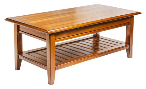 Detailed Wooden Coffee Table 47600691 Png