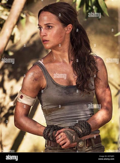 Alicia vikander tomb raider hi-res stock photography and images - Alamy