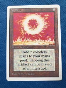 Sol Ring Unlimited Edition 2ED Mtg Proxy Magic The Gathering Proxies