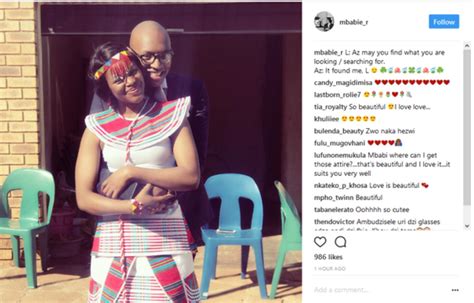 Muvhango Actress Azwimmbavhi Mpho Shows Off Her Lover