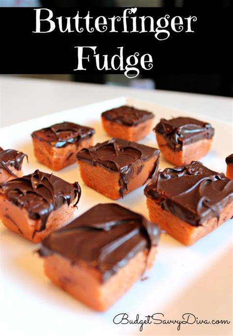 Butterfinger Fudge Recipe Budget Savvy Diva Recipe Butterfinger