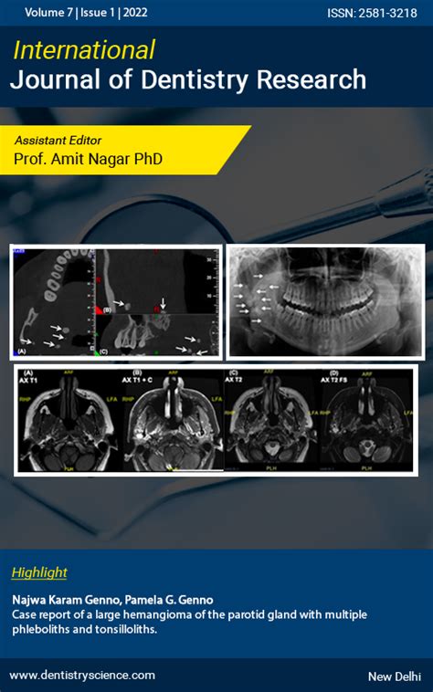 Dental Journal : International Journal of Dentistry Research