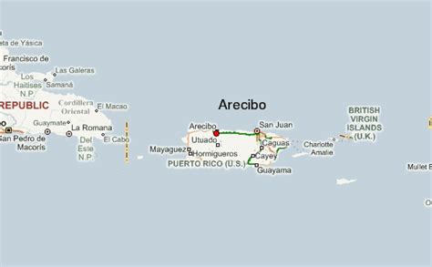 Arecibo Location Guide