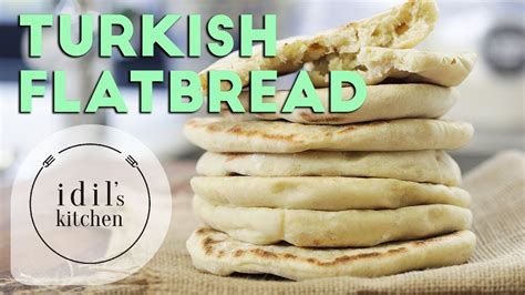 Turkish Flatbread Recipe Bazlama Easy Pan Bread Youtube