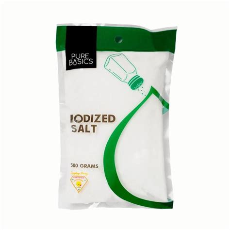 PURE BASICS IODIZED SALT Lazada PH