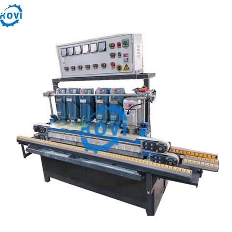 Cnc Craft Glass Edging Polishing Machine Straight Line Mirror Grinding Glass Beveling Edge