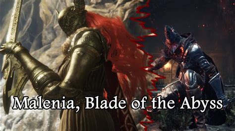 Malenia Blade Of The Abyss Malenia Boss Fight But With Abyss Watchers Ost Epic Youtube