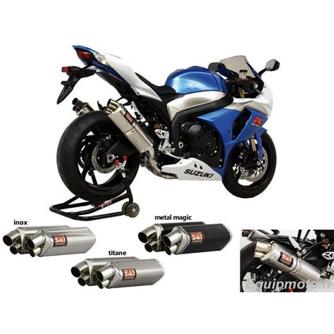 Yoshimura L Echappement Haut Gamme Tri Oval Suzuki Gsxr Au