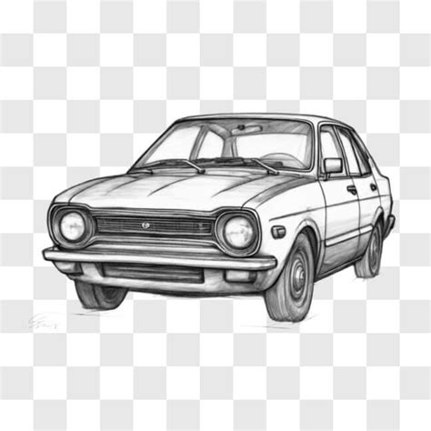 Download Detailed Old-Fashioned Car Drawing Sketches Online - Creative ...