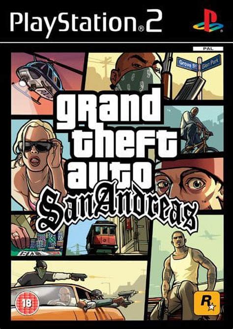 Grand Theft Auto: San Andreas (PS2) - Walmart Business Supplies