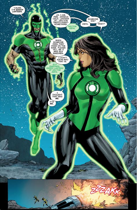 Green Lantern Simon Bazs First Meeting With Jessica Cruz Comicnewbies