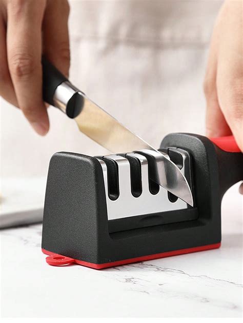 Pc Knife Sharpener Stages Professional Kitchen Sharpening Stone