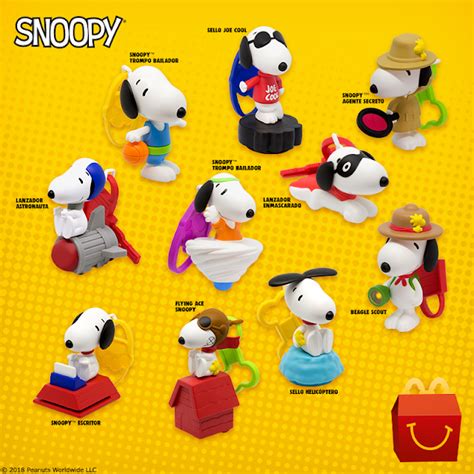 Colección Snoopy Mc Donalds