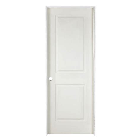 Metrie Pre Hung 2 Panel Door Right Hand Swing Primed Hardboard 30