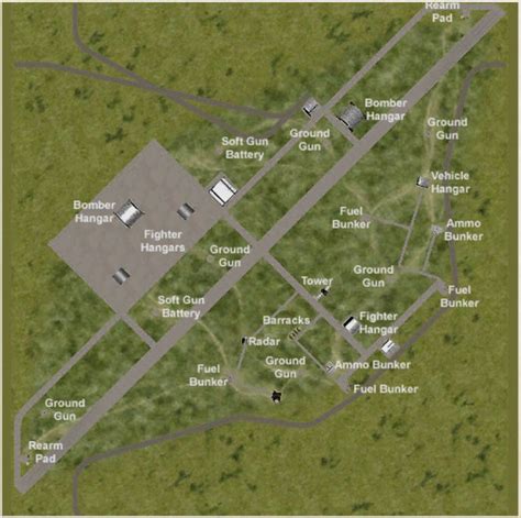 Map Of Airfield - Bank2home.com