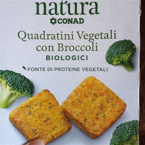 Verso Natura Conad Bio Quadratini Vegetali Con Broccoli Review Abillion