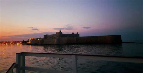 Siracusa Crociera Al Tramonto Con Aperitivo E Sosta Per Il Bagno