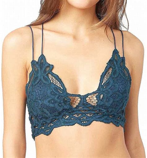 Free People Adella Bralette Turquoise At Amazon Womens Clothing Store