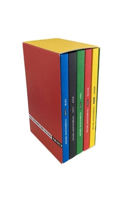 Livre Coffret Histoire D Une Couleur Le Livre De Michel Pastoureau