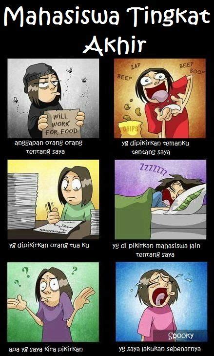 Jadi Mahasiswa Penghabisan Itu Gambar Lucu Lucu Humor Lucu