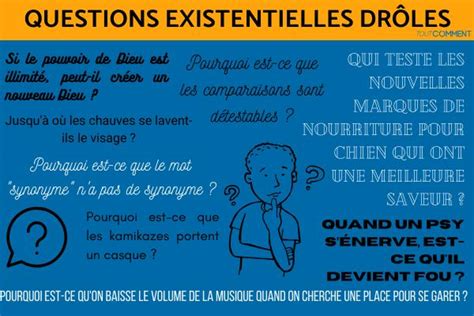 50 questions EXISTENTIELLES Avec réponse