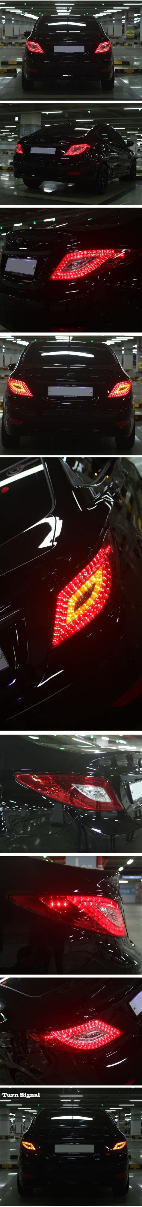 Фонарь задний внешний правый (седан) для Хендай Солярис - Hyundai ...