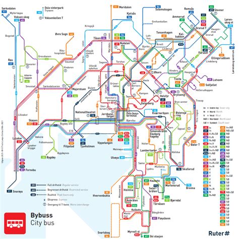 Mapa Turistico De Oslo