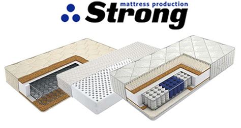 Матрасы Strong (Стронг) - обзор лучших моделей, цены, отзывы
