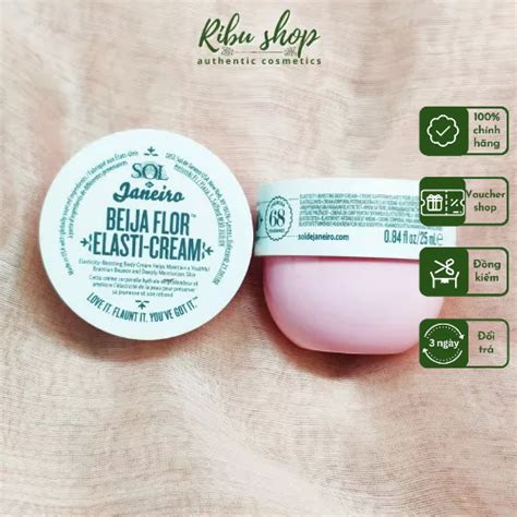 Kem dưỡng thể Sol de Jainero Beija flor elasti cream 25ml Shopee Việt Nam