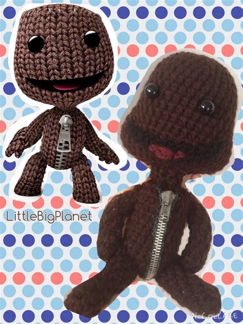 Little Big Planet En Laine Fait Au Crochet Sans Patron Little Big