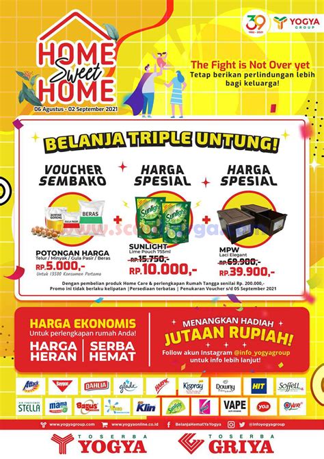 Katalog Promo Toserba Yogya Agustus September Sopasti