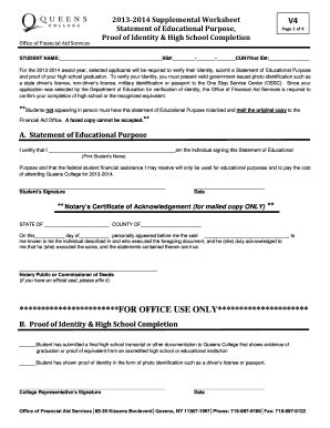 Fillable Online Qc Cuny V Queens College Cuny Qc Cuny Fax Email