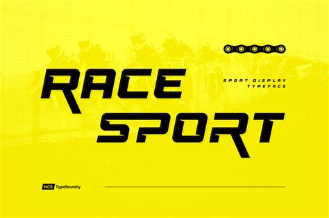 Race Sport Font