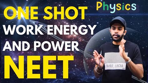 Work Power And Energy In 1 Shot Full Chapter Coverage Conceptspyqs Neet 2024 Youtube