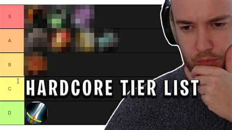 Making A Tier List For WoW Classes In HARDCORE YouTube