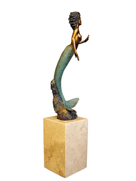 Simon Morris Bronze Sculpture By Simon Morris Mermaid Inch Page