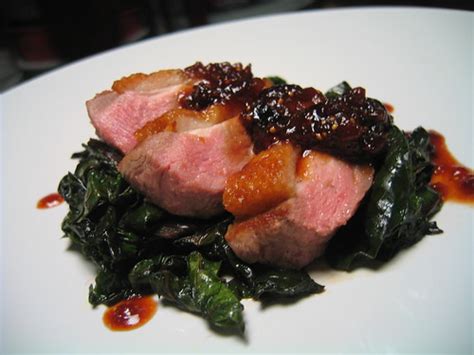 Pan Roasted Duck Breast With Fig Gastrique Immaeatchu