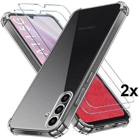 Coque Pour Samsung Galaxy A Massilia Tech Souple Transparent