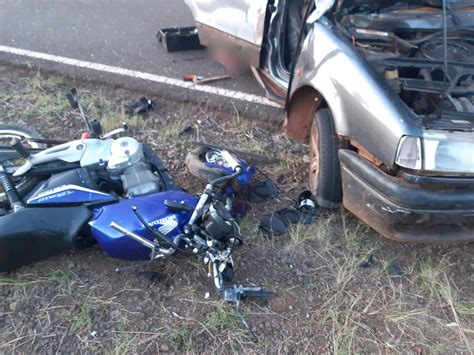 Motociclista Falleció En Choque Frontal Con Un Auto