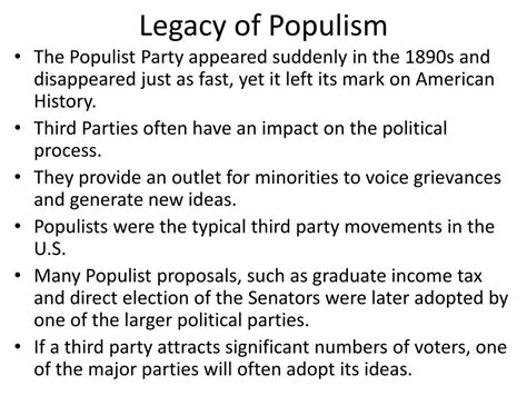 PPT - The Populist Party PowerPoint Presentation, free download - ID ...