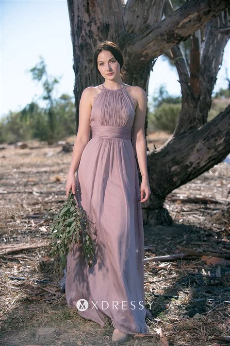 Mauve Bridesmaid Dress