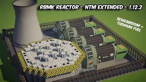 RBMK Reactor Thorium Uranium Schrabidium Fuel NTM Extended 1 12