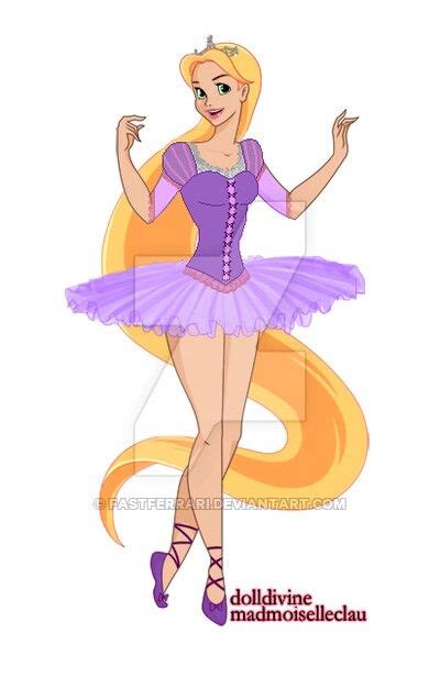 Rapunzel As A Ballerina As Ballerinas By Fastferrari Deviantart