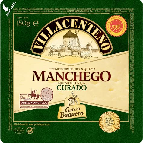 Queijo Manchego Curado Unidade G Garcia Baquero Supermercado El