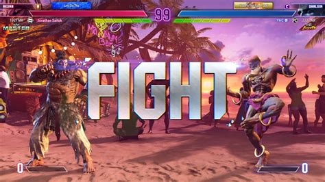 Street Fighter 6 YHC MOCHI DHALSIM VS AKUMA And JURI Ranked Match