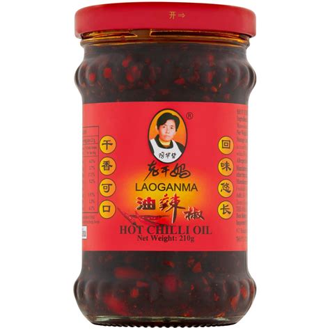 Laoganma Hot Chilli Oil 210g Woolworths